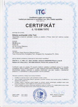 certifiKát